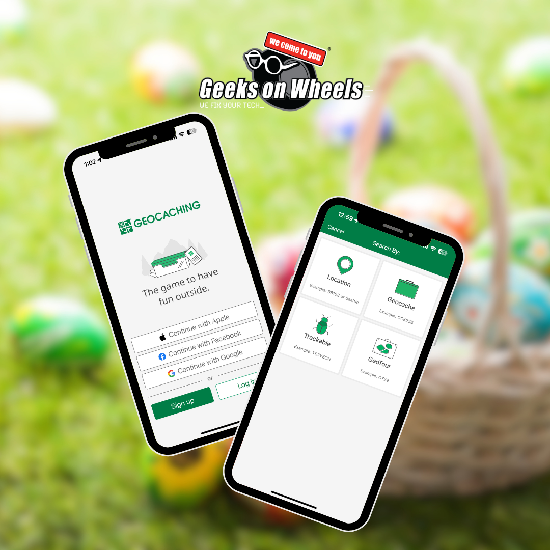 Try Geocaching this Easter instead of an Egg hunt