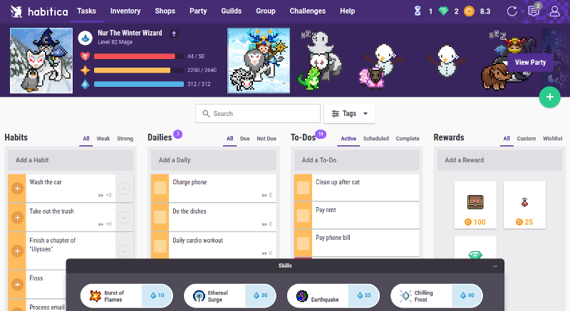 Image result for habatica