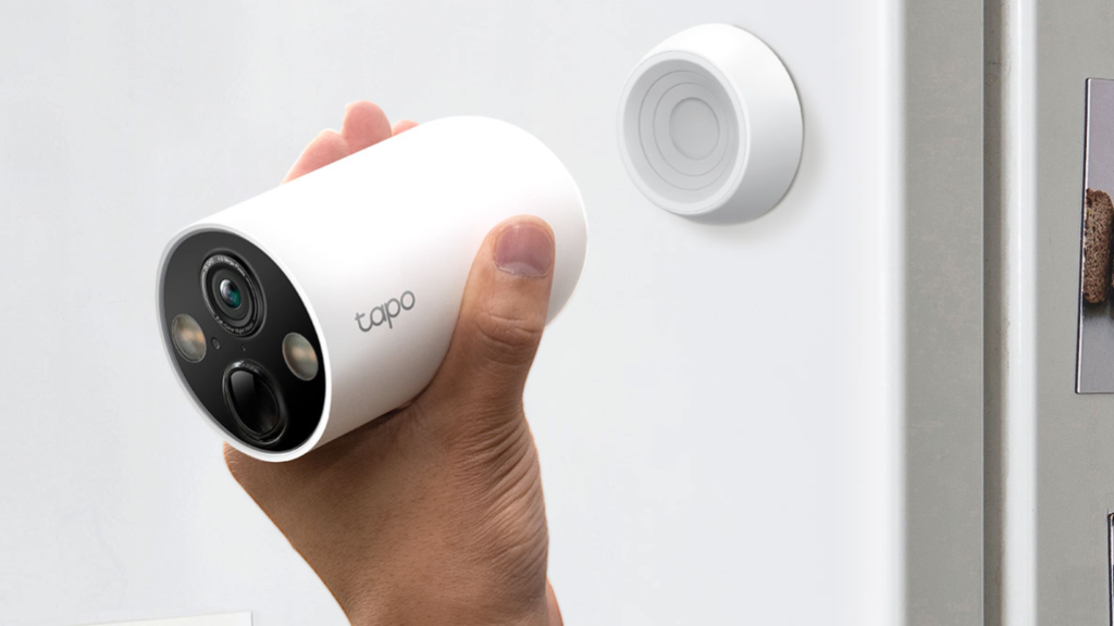 Security camera installation