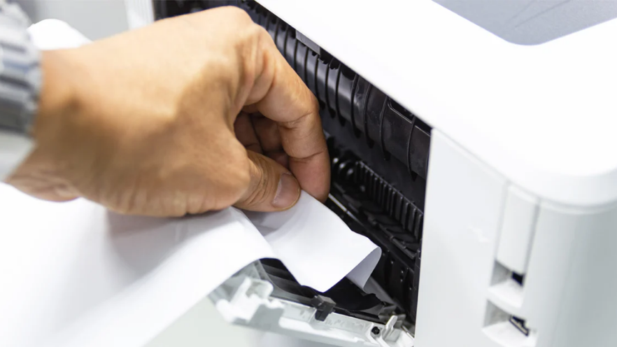 Paper Jammed in Printer