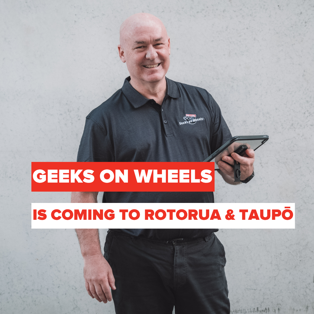 Geeks on Wheels has arrived in Rotorua & Taupō