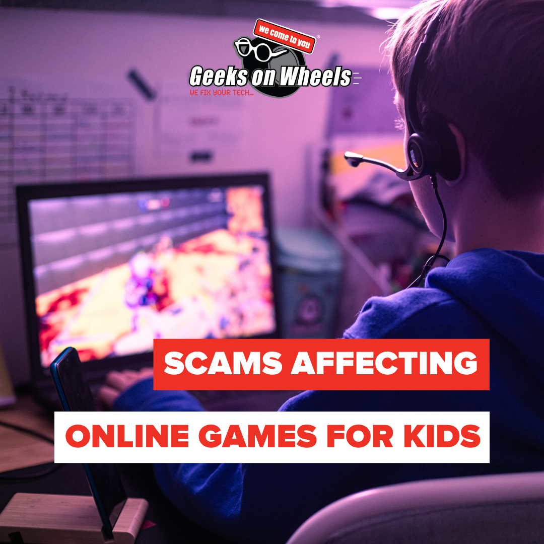 Scams affecting popular online games for kids