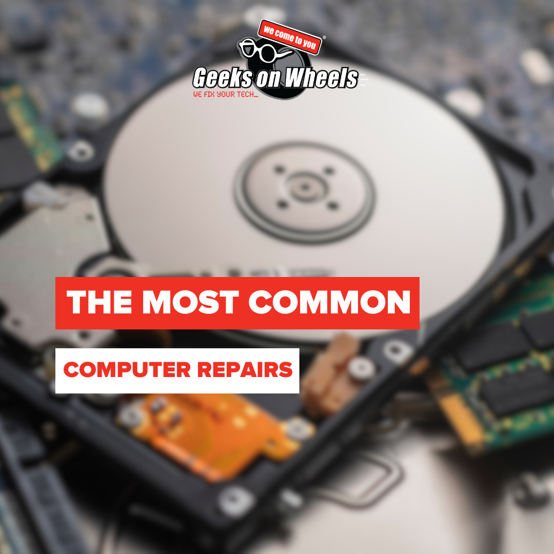 The Most Common Computer Repairs